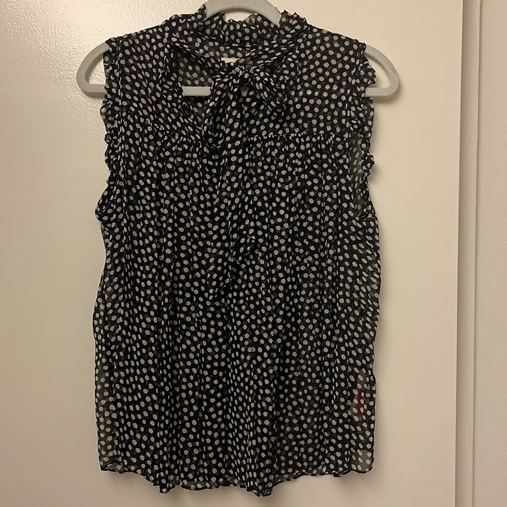 Kate Spade Polka Dot Blouse